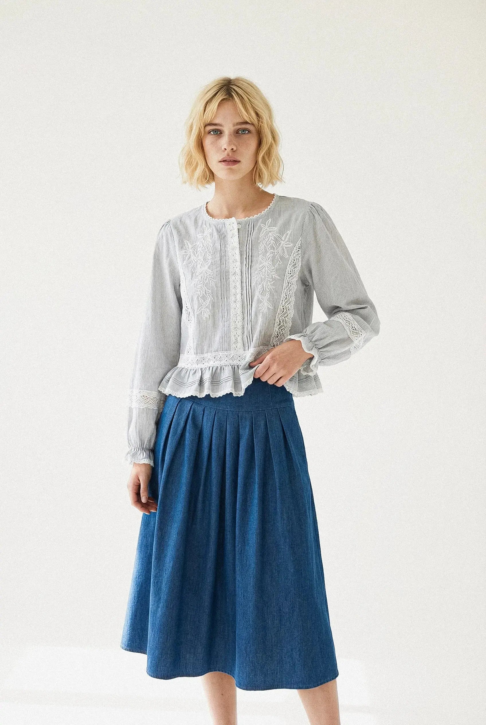 CHEMISE BRODÉE CLÉMENCE Not specified