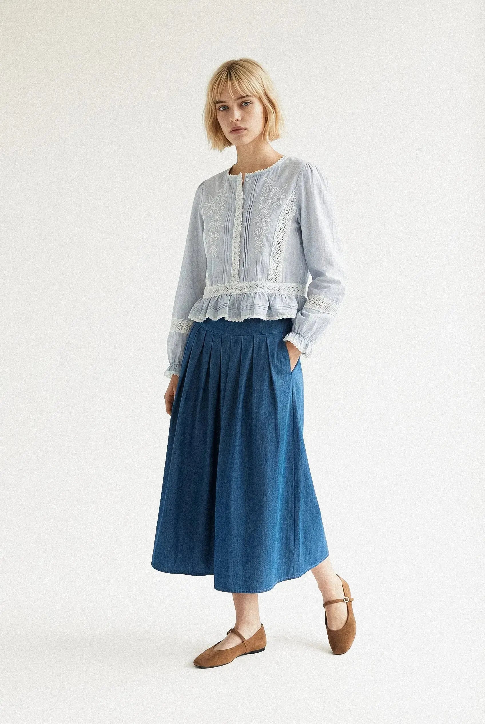 CHEMISE BRODÉE CLÉMENCE Not specified