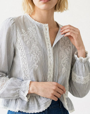 CHEMISE BRODÉE CLÉMENCE Not specified