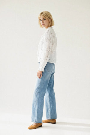 BLOUSE VOLANTS CLÉMENTINE Not specified