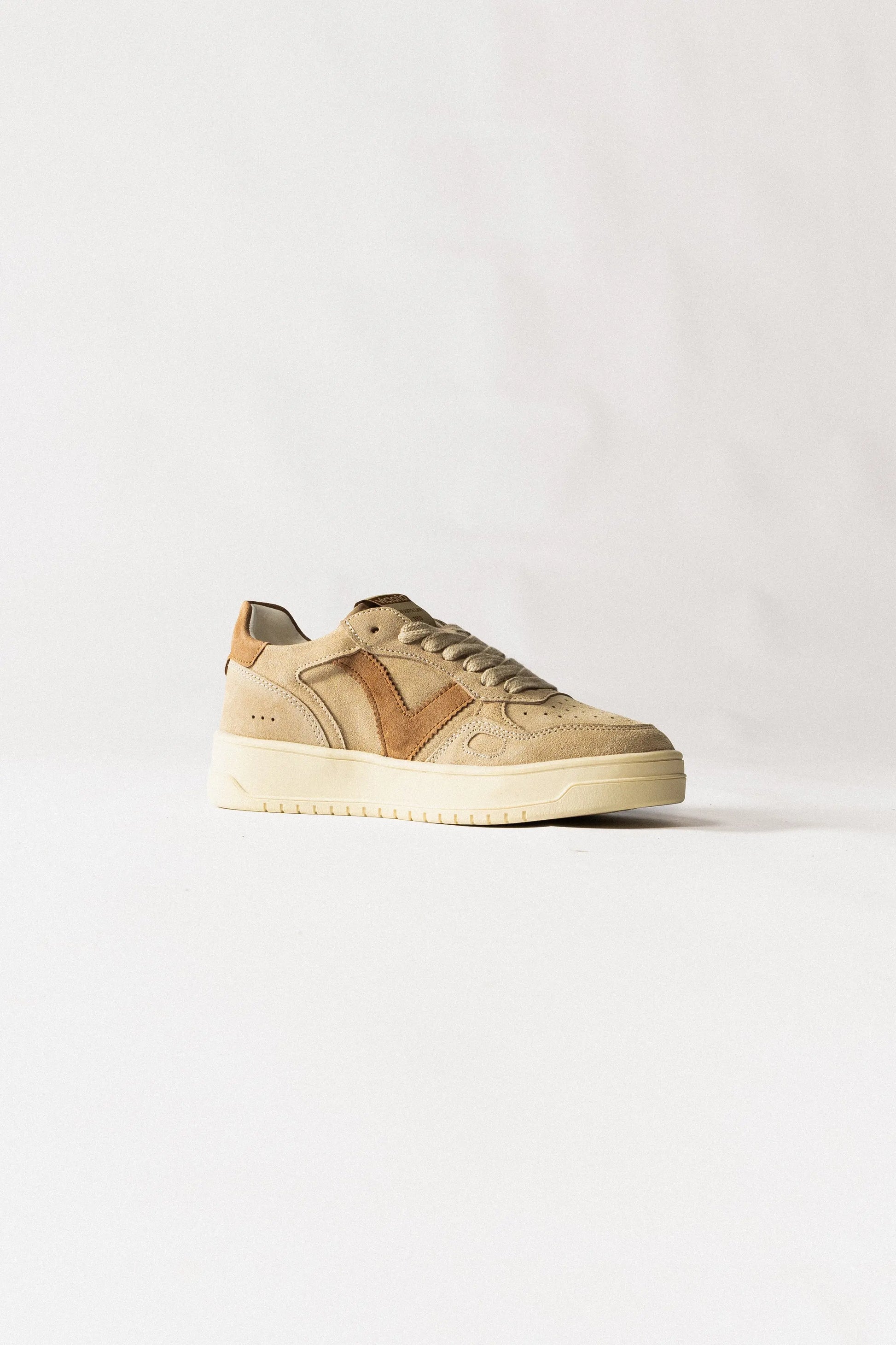 Baskets Seul – Cuir Fendu Bicolore RDG
