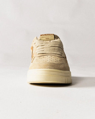 Baskets Seul – Cuir Fendu Bicolore RDG