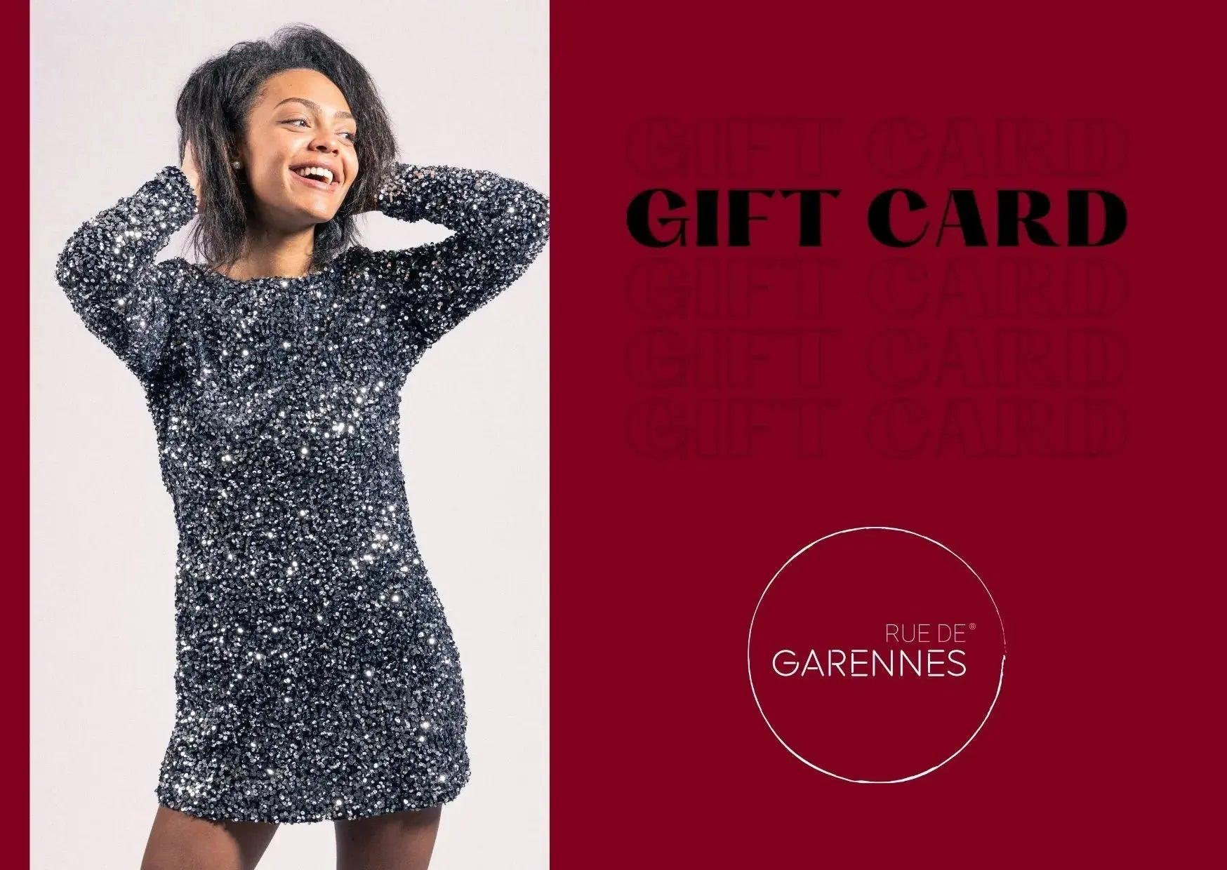 Carte cadeau Rue de Garennes