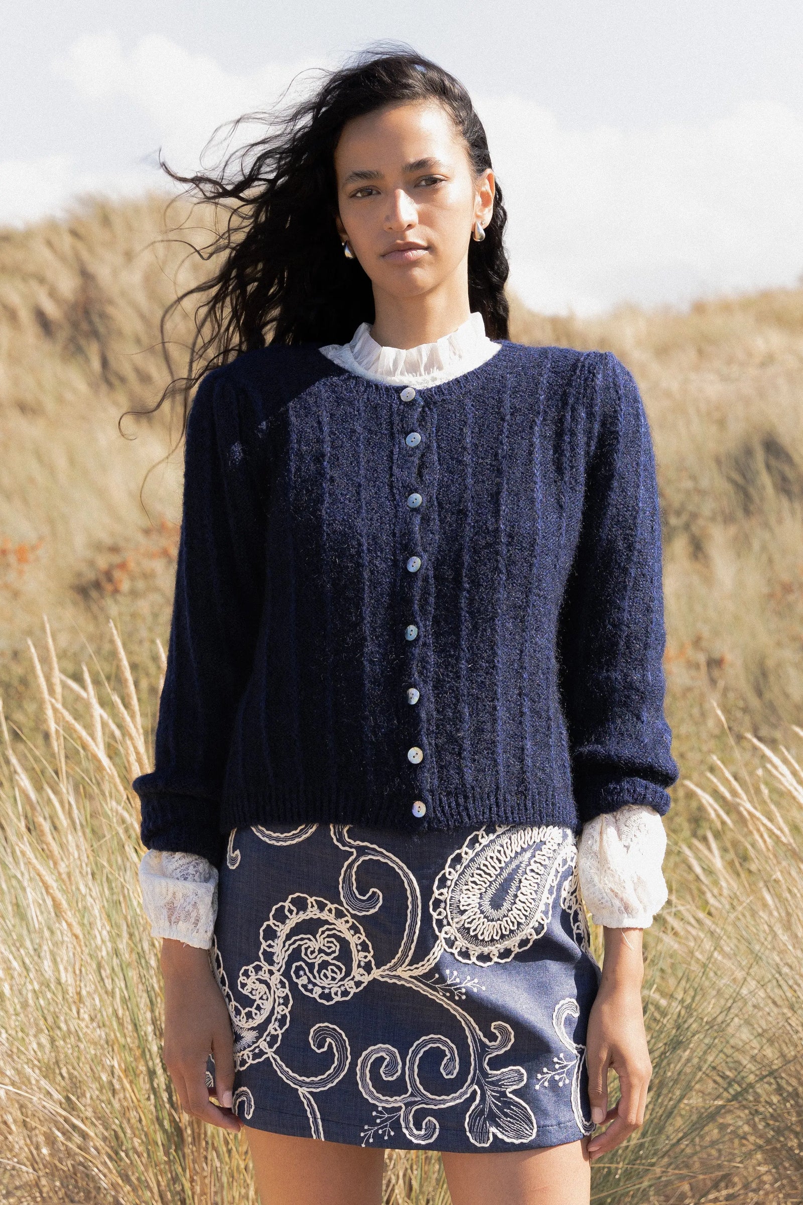 CARDIGAN EN MAILLE CLAIRE RDG