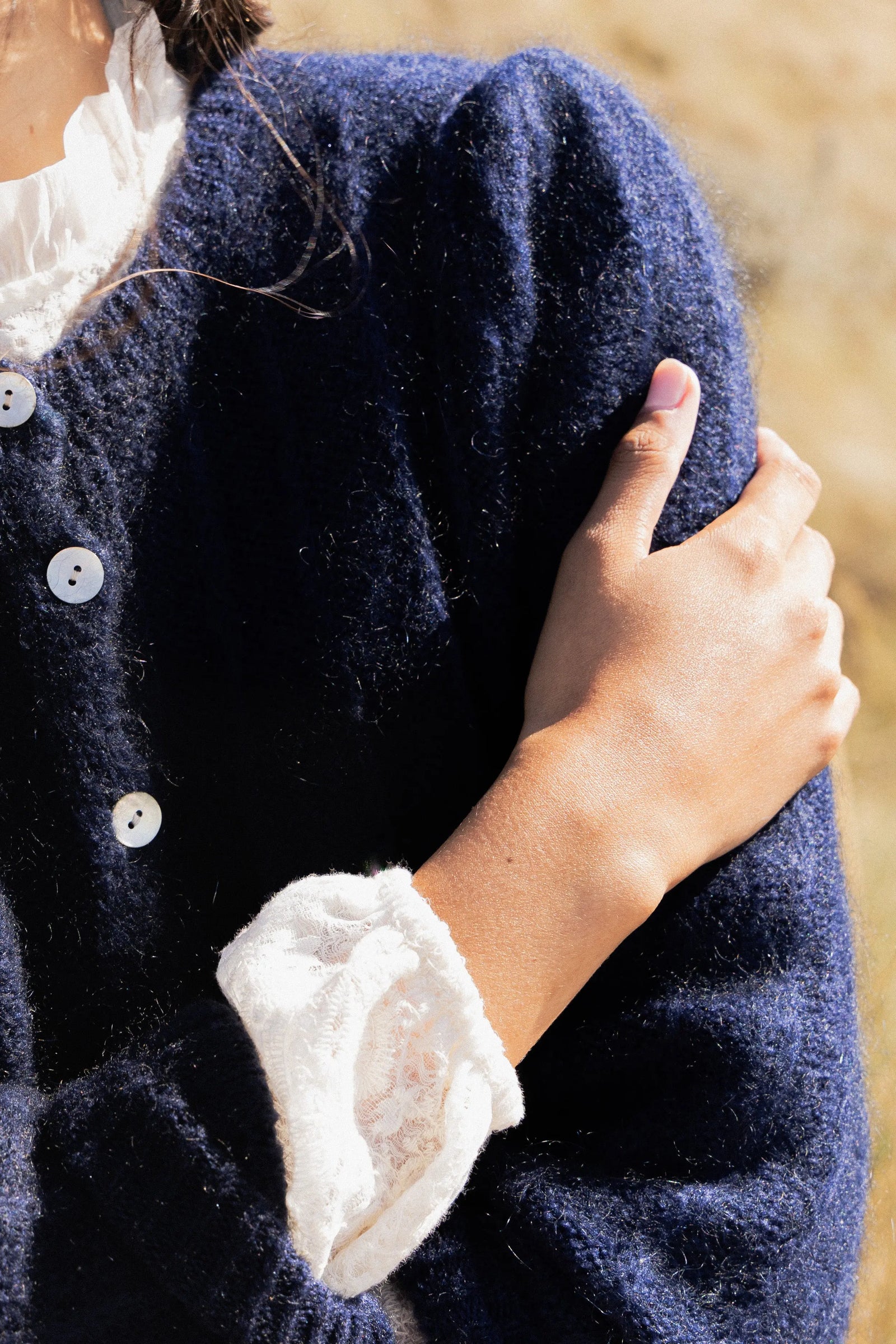 CARDIGAN EN MAILLE CLAIRE RDG