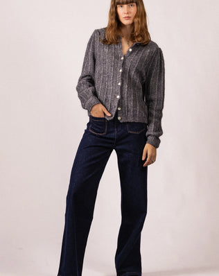 CARDIGAN EN MAILLE CLAIRE RDG