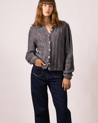 CARDIGAN EN MAILLE CLAIRE RDG