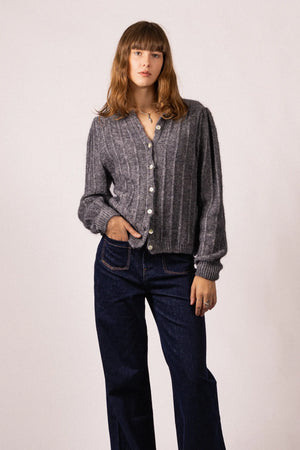 CARDIGAN EN MAILLE CLAIRE RDG