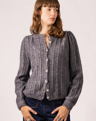 CARDIGAN EN MAILLE CLAIRE RDG