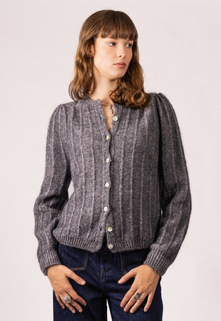 CARDIGAN EN MAILLE CLAIRE RDG