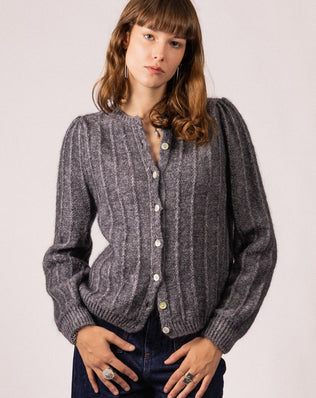 CARDIGAN EN MAILLE CLAIRE RDG