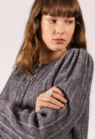 CARDIGAN EN MAILLE CLAIRE RDG