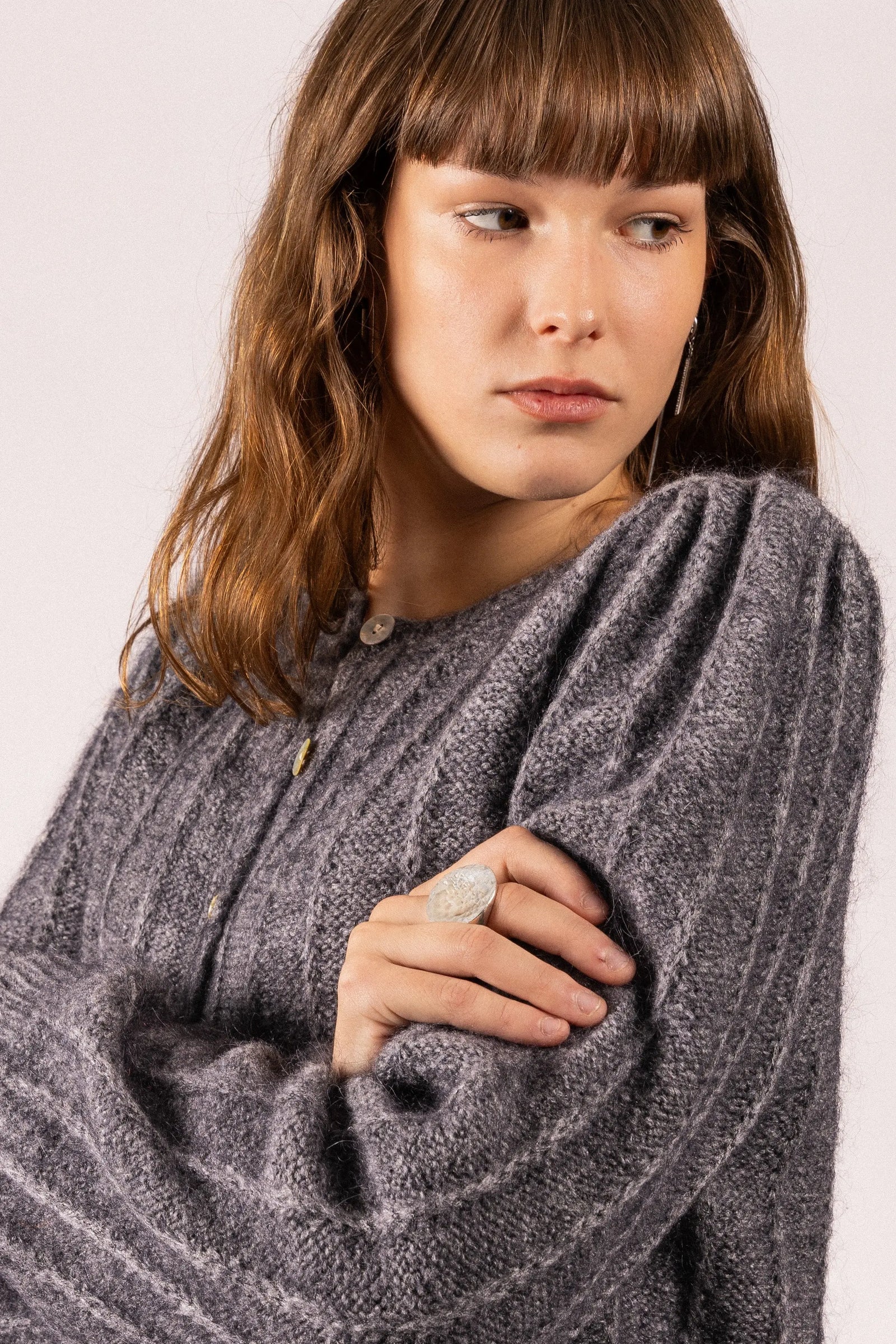 CARDIGAN EN MAILLE CLAIRE RDG