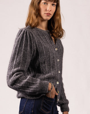 CARDIGAN EN MAILLE CLAIRE RDG