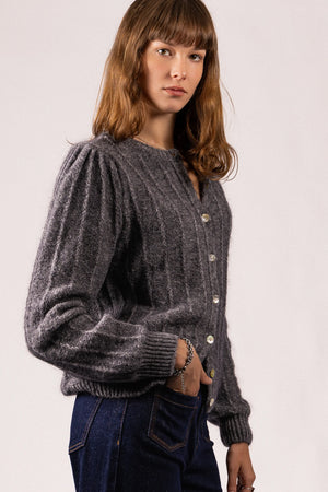 CARDIGAN EN MAILLE CLAIRE RDG