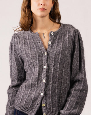 CARDIGAN EN MAILLE CLAIRE RDG