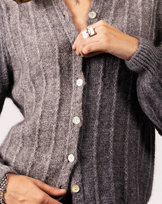 CARDIGAN EN MAILLE CLAIRE RDG