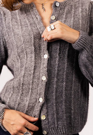 CARDIGAN EN MAILLE CLAIRE RDG