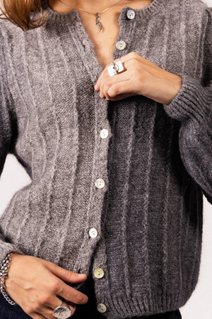 CARDIGAN EN MAILLE CLAIRE RDG