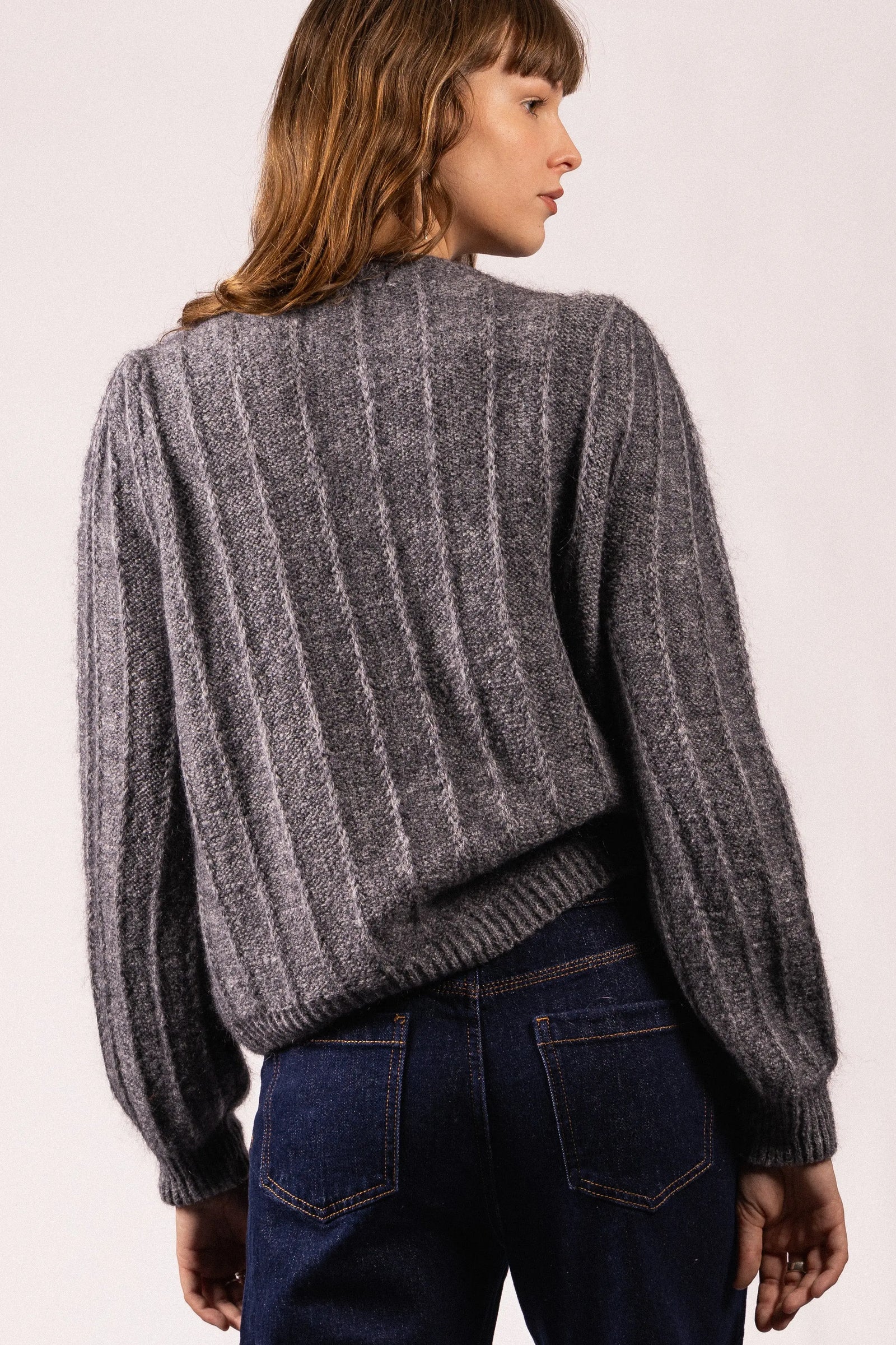 CARDIGAN EN MAILLE CLAIRE RDG