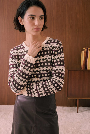 CARDIGAN ERMINE