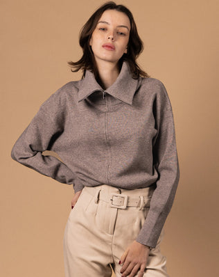 CARDIGAN ZIPPÉ SOLÈNE RDG