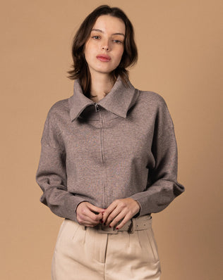 CARDIGAN ZIPPÉ SOLÈNE RDG