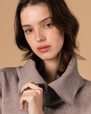 CARDIGAN ZIPPÉ SOLÈNE RDG