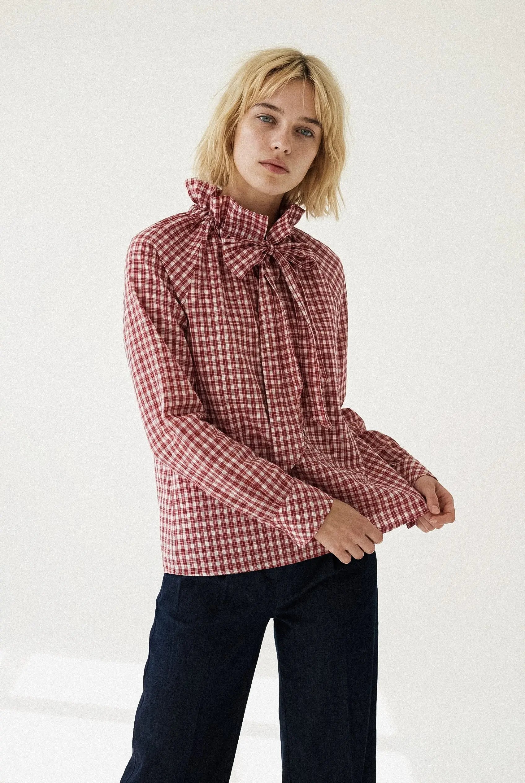 CHEMISE À NŒUD JULIETTE Not specified