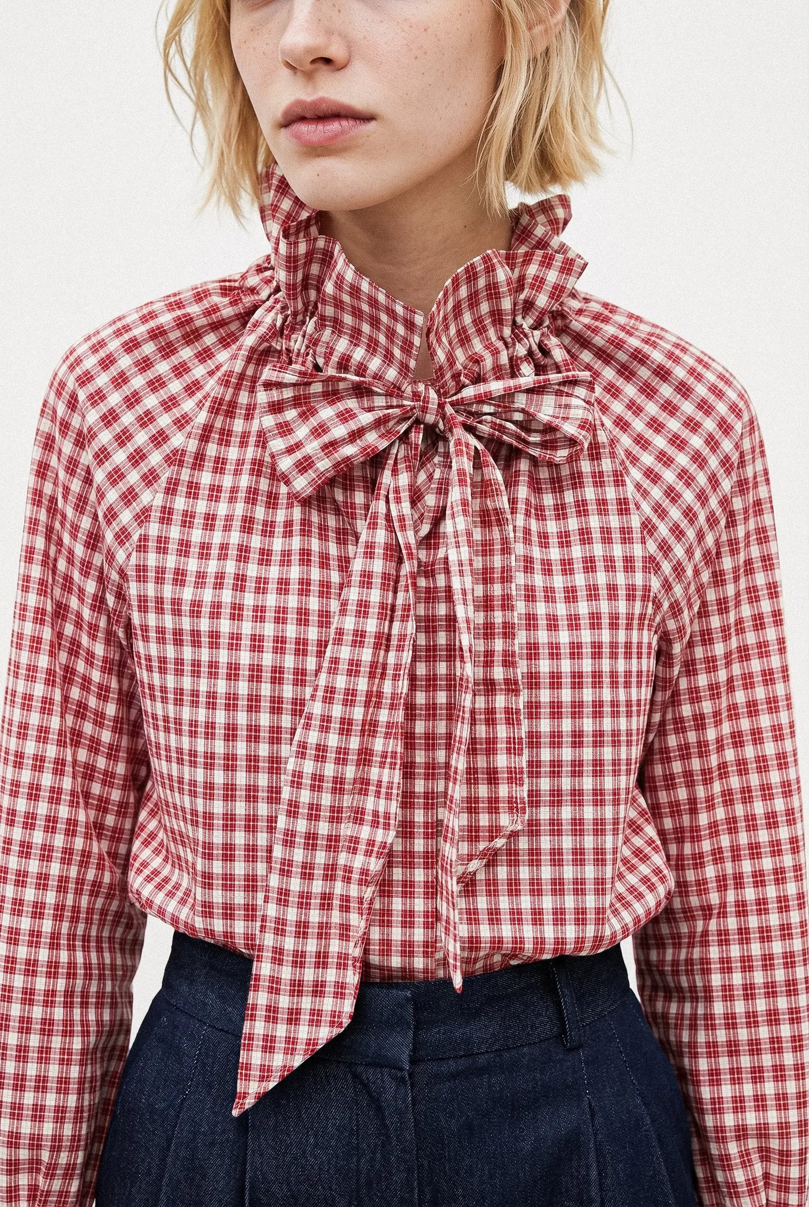 CHEMISE À NŒUD JULIETTE Not specified