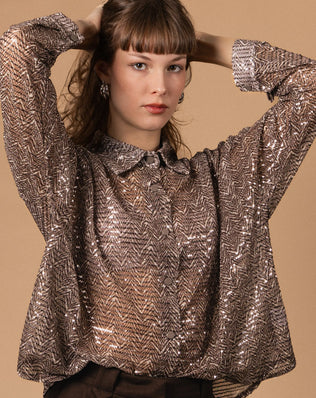 CHEMISE À SEQUINS Not specified