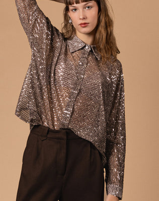 CHEMISE À SEQUINS Not specified