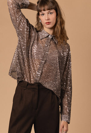 CHEMISE À SEQUINS Not specified