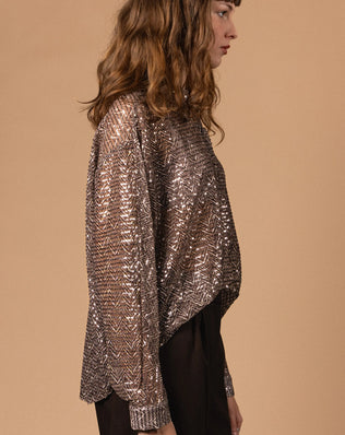 CHEMISE À SEQUINS Not specified
