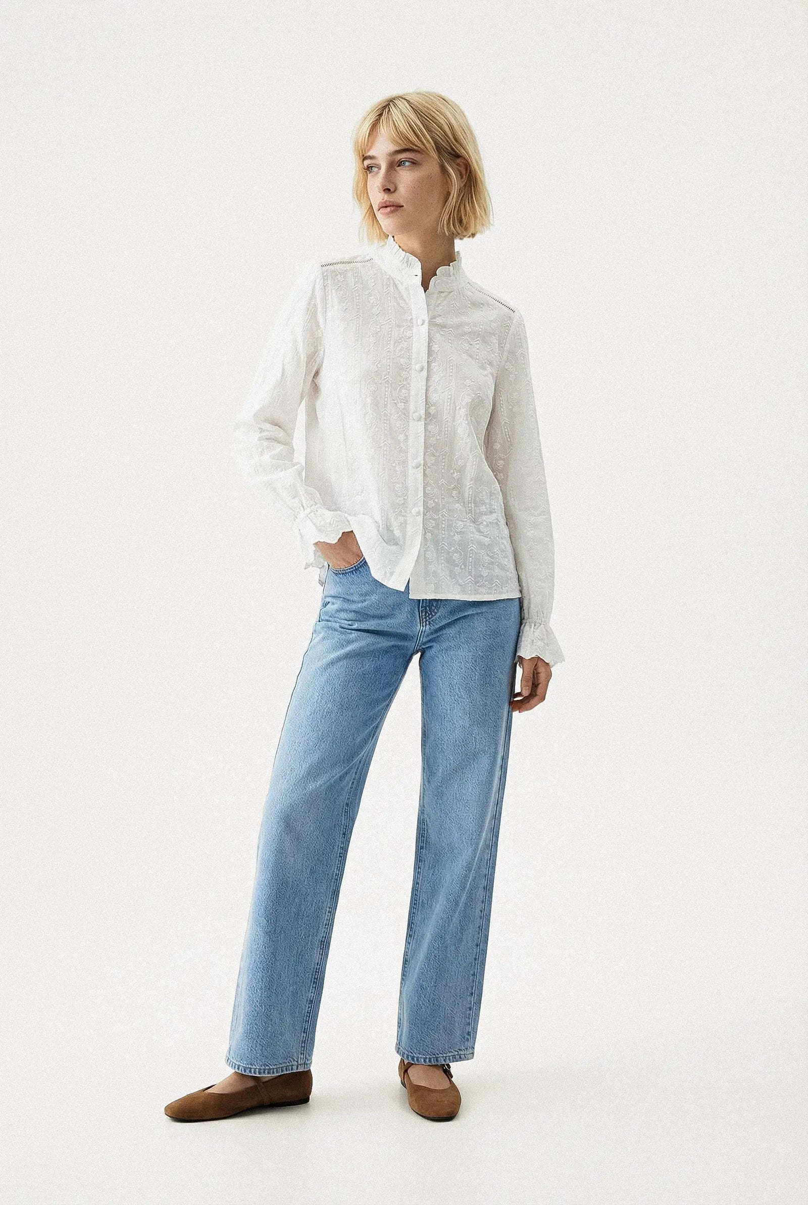 CHEMISE BRODÉE CLÉMENCE Not specified