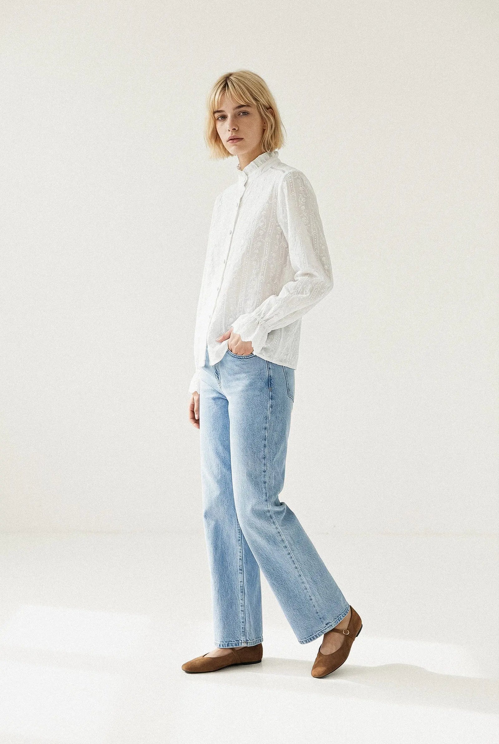 CHEMISE BRODÉE CLÉMENCE Not specified