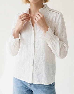 CHEMISE BRODÉE CLÉMENCE Not specified
