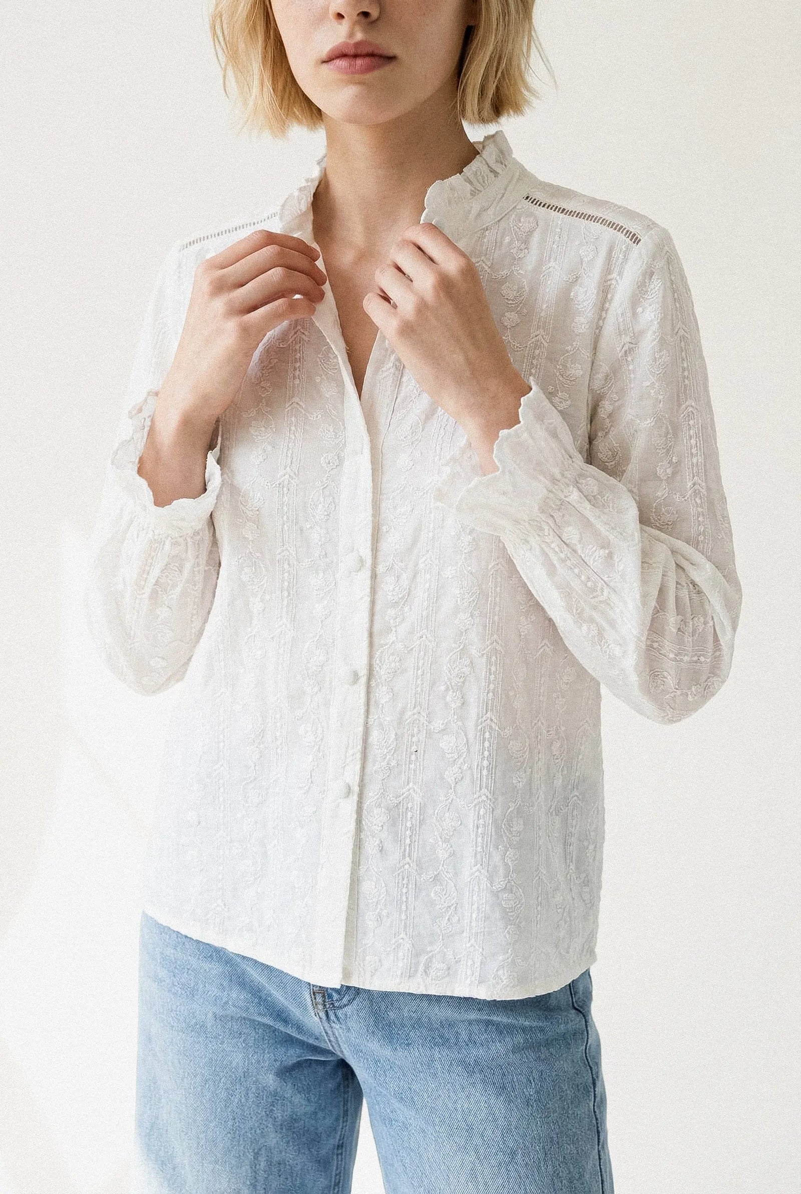 CHEMISE BRODÉE CLÉMENCE Not specified