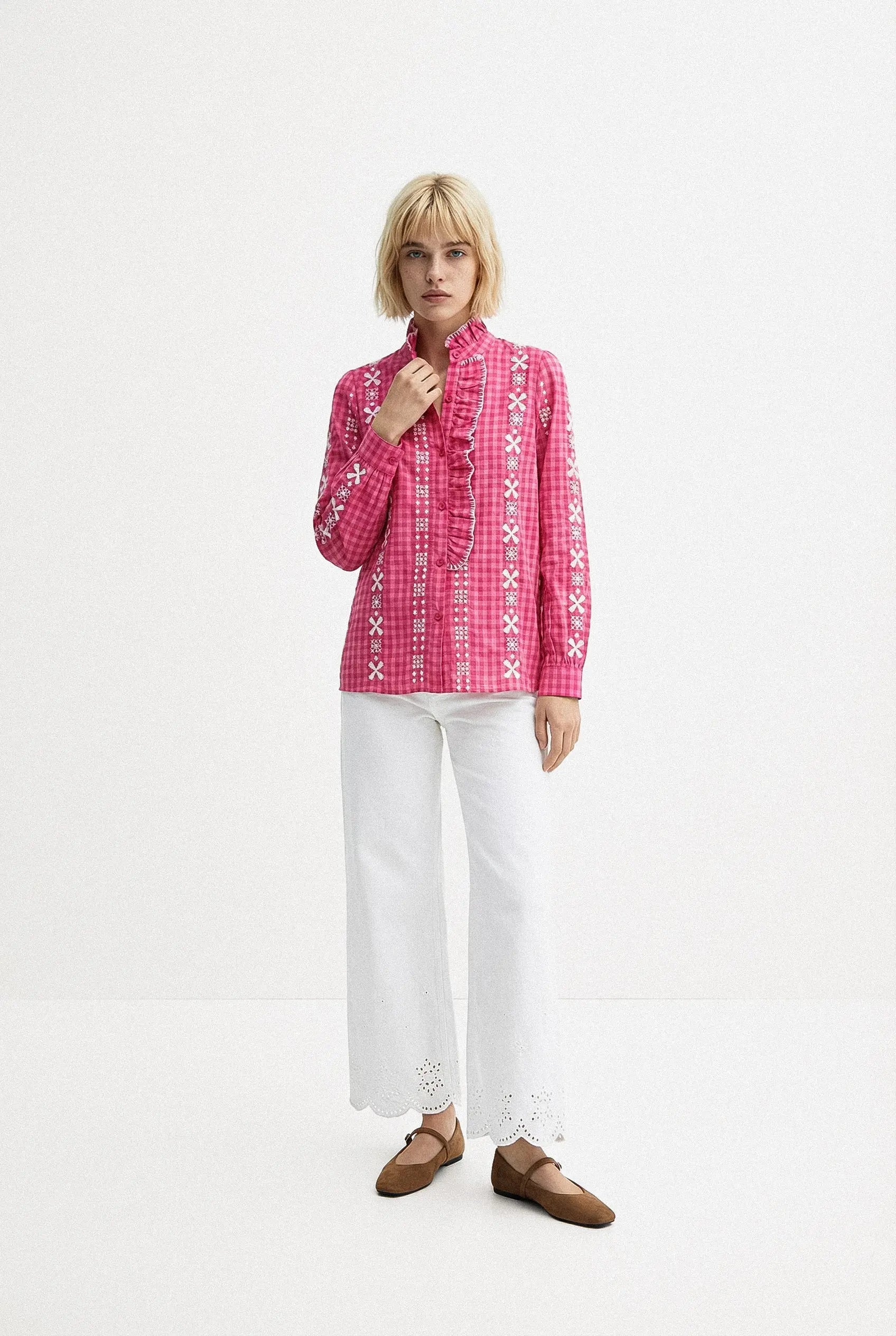 CHEMISE BRODÉE COLETTE Not specified