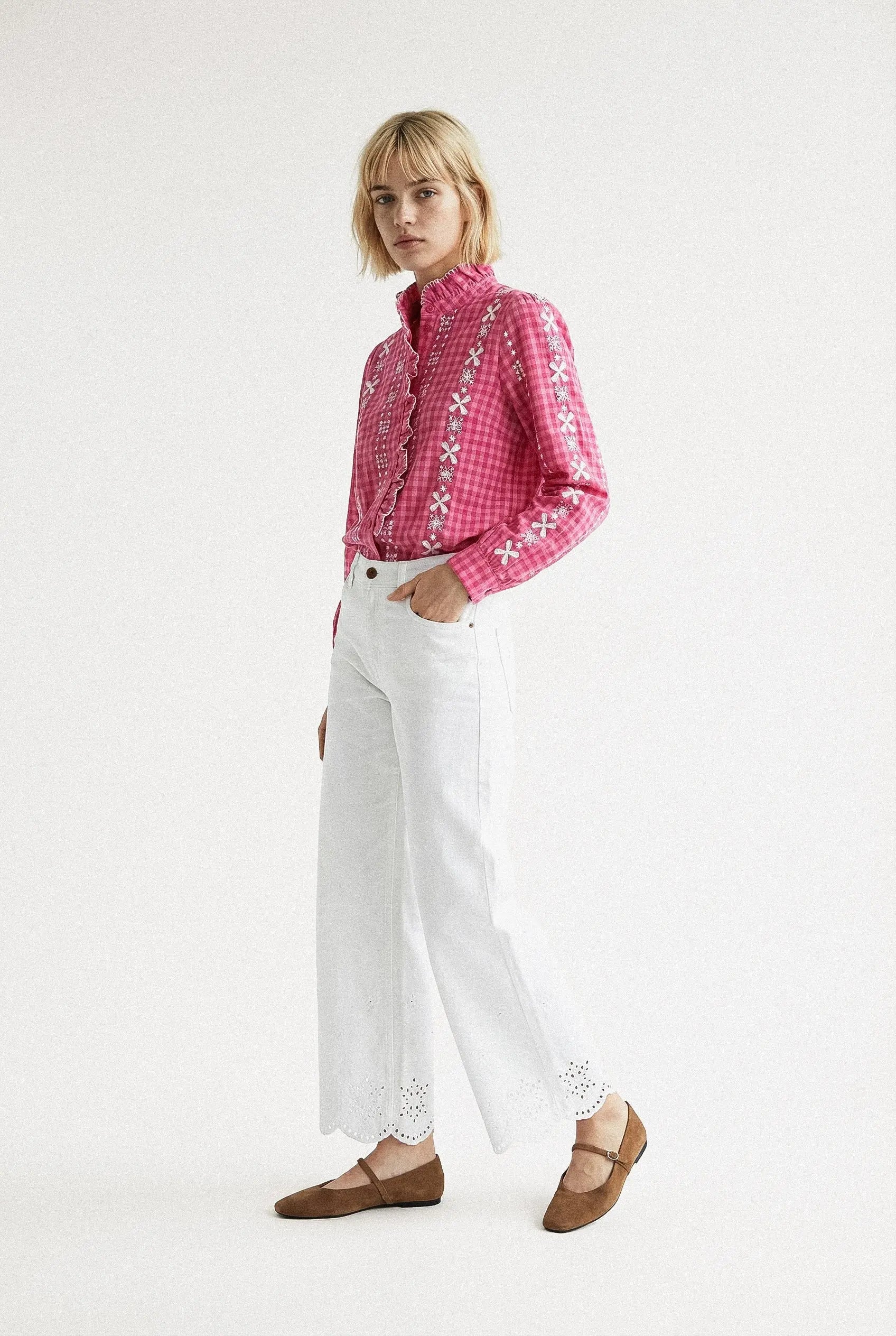 CHEMISE BRODÉE COLETTE Not specified