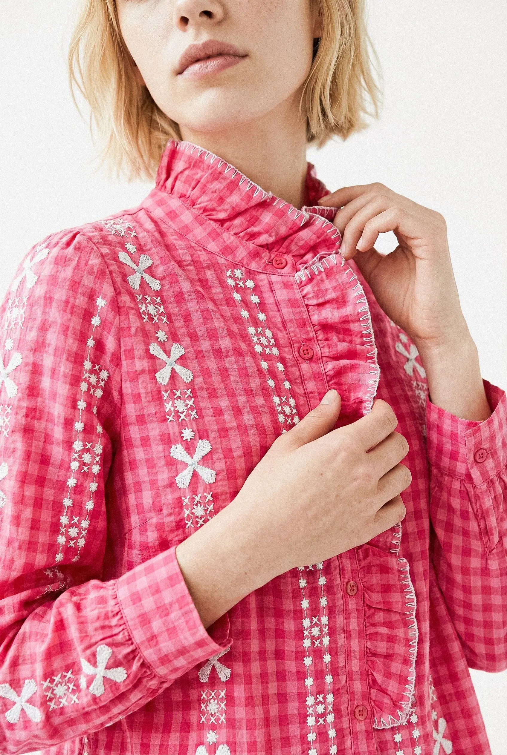 CHEMISE BRODÉE COLETTE Not specified