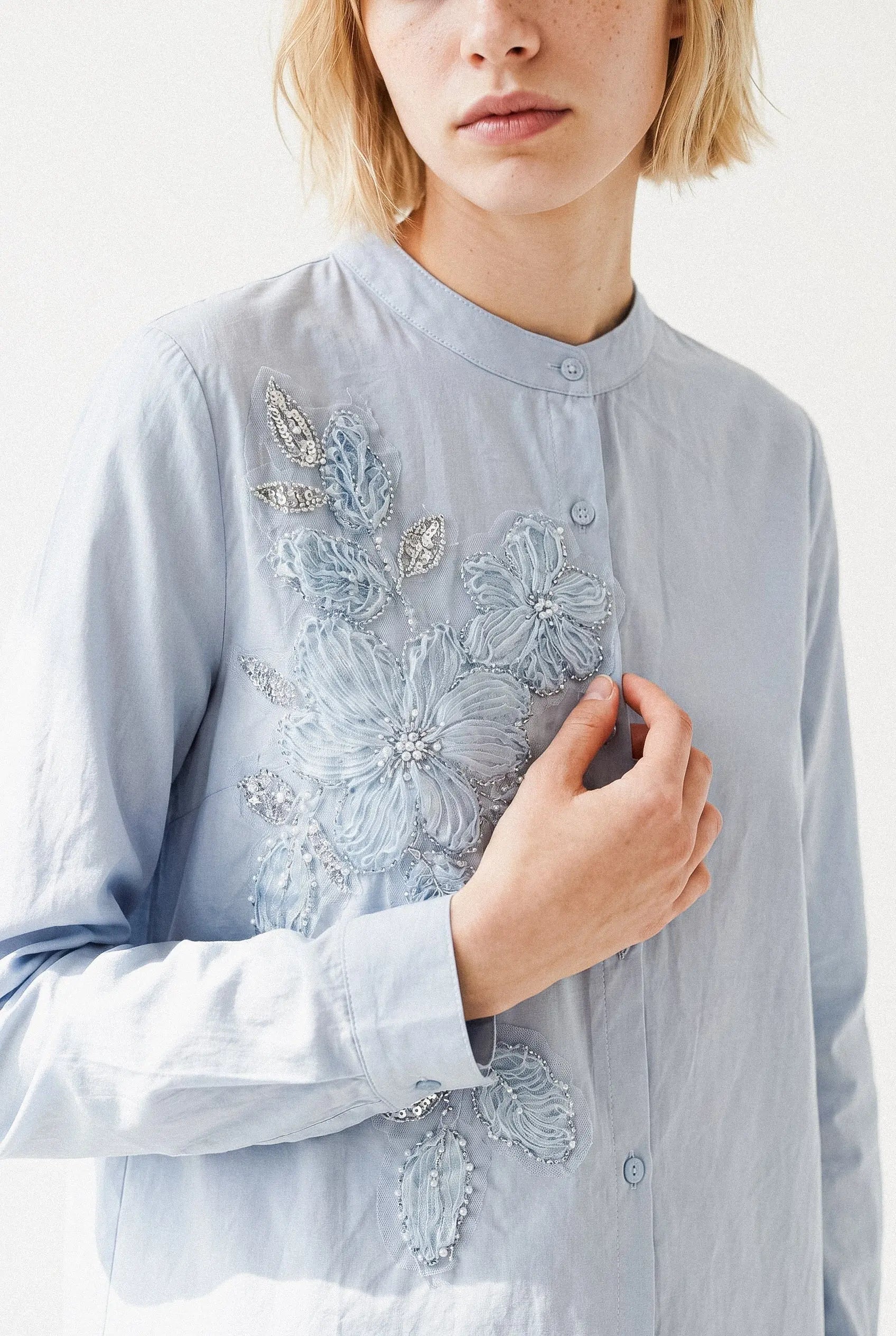 CHEMISE BRODÉE INÈS