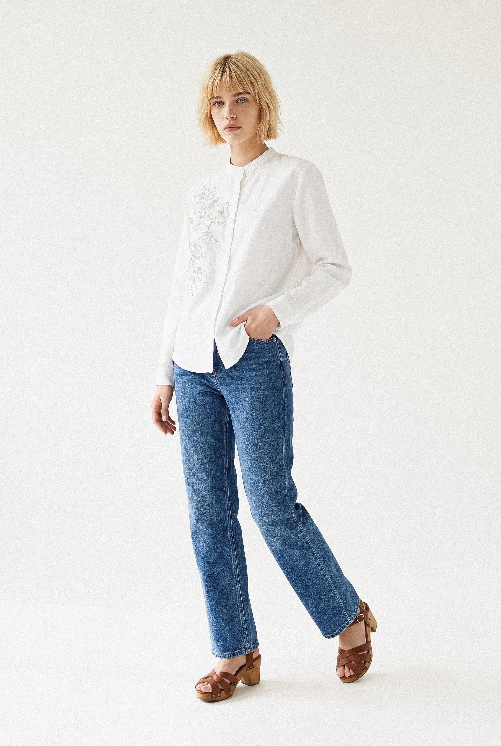 CHEMISE BRODÉE INÈS