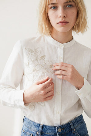 CHEMISE BRODÉE INÈS