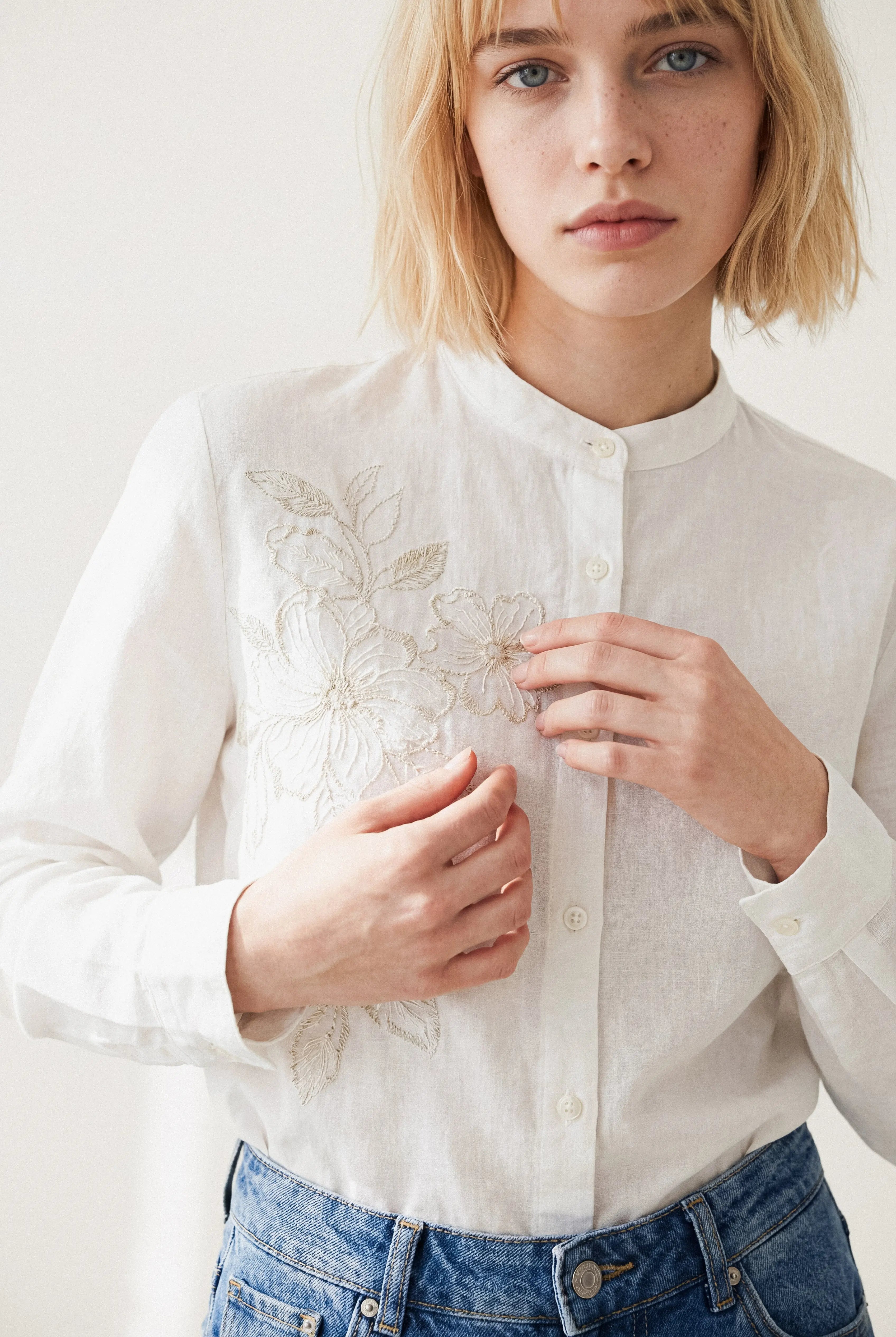CHEMISE BRODÉE INÈS