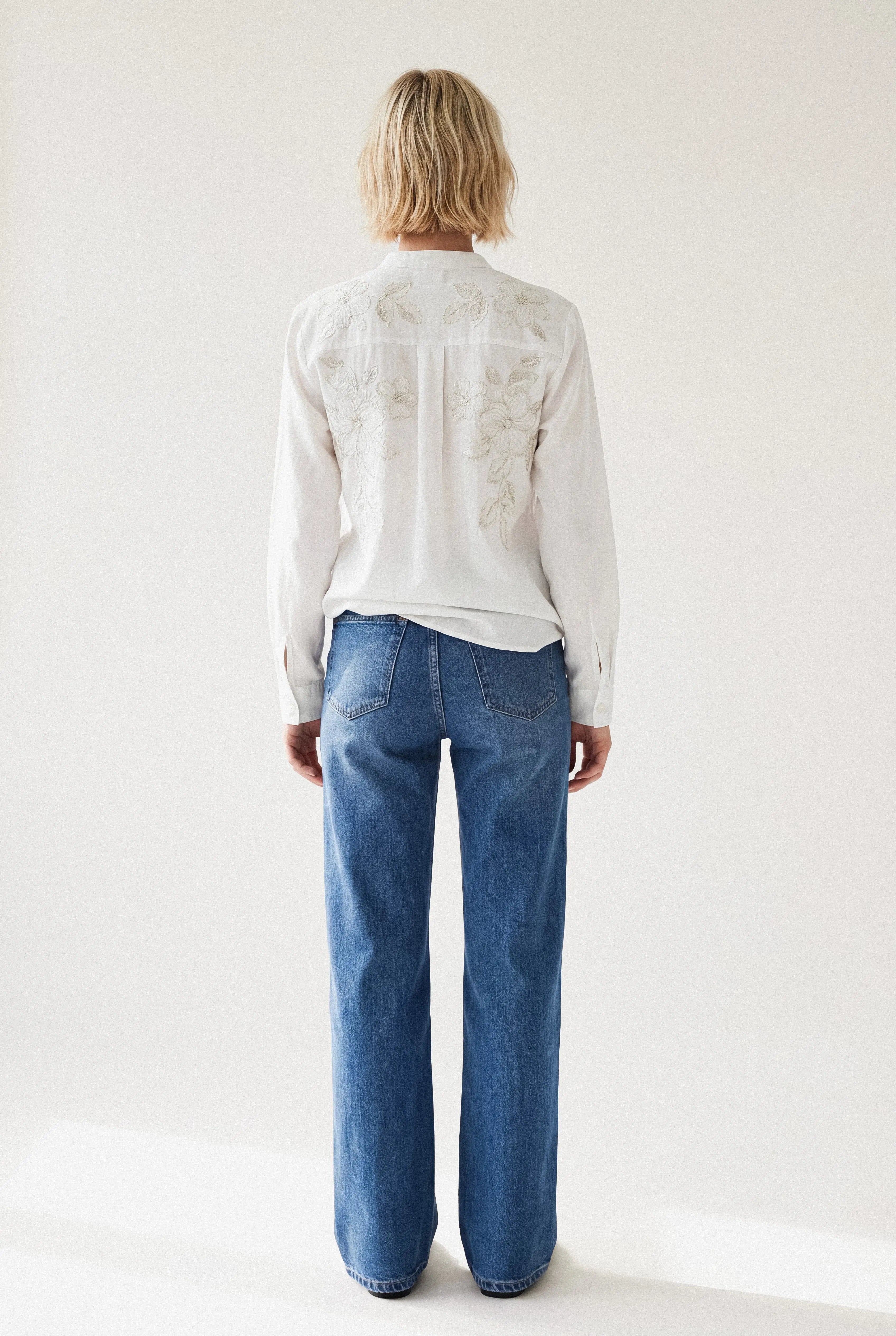 CHEMISE BRODÉE INÈS