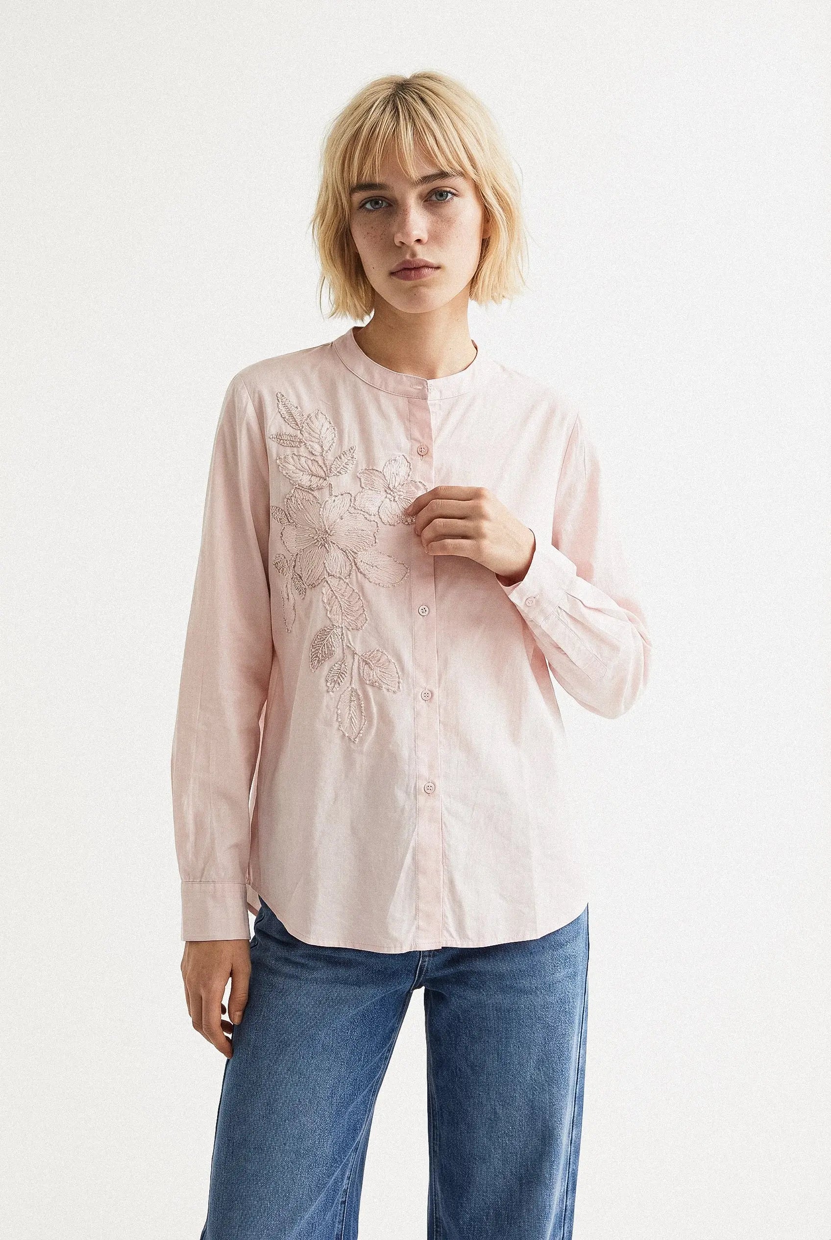 CHEMISE BRODÉE INÈS
