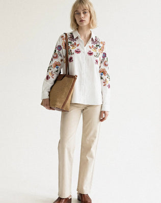 CHEMISE BRODÉE IRIS Not specified