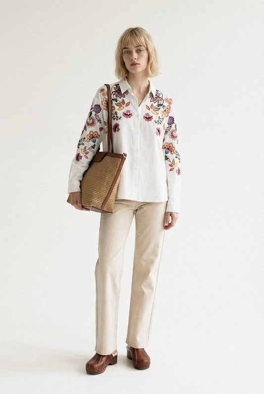 CHEMISE BRODÉE IRIS Not specified