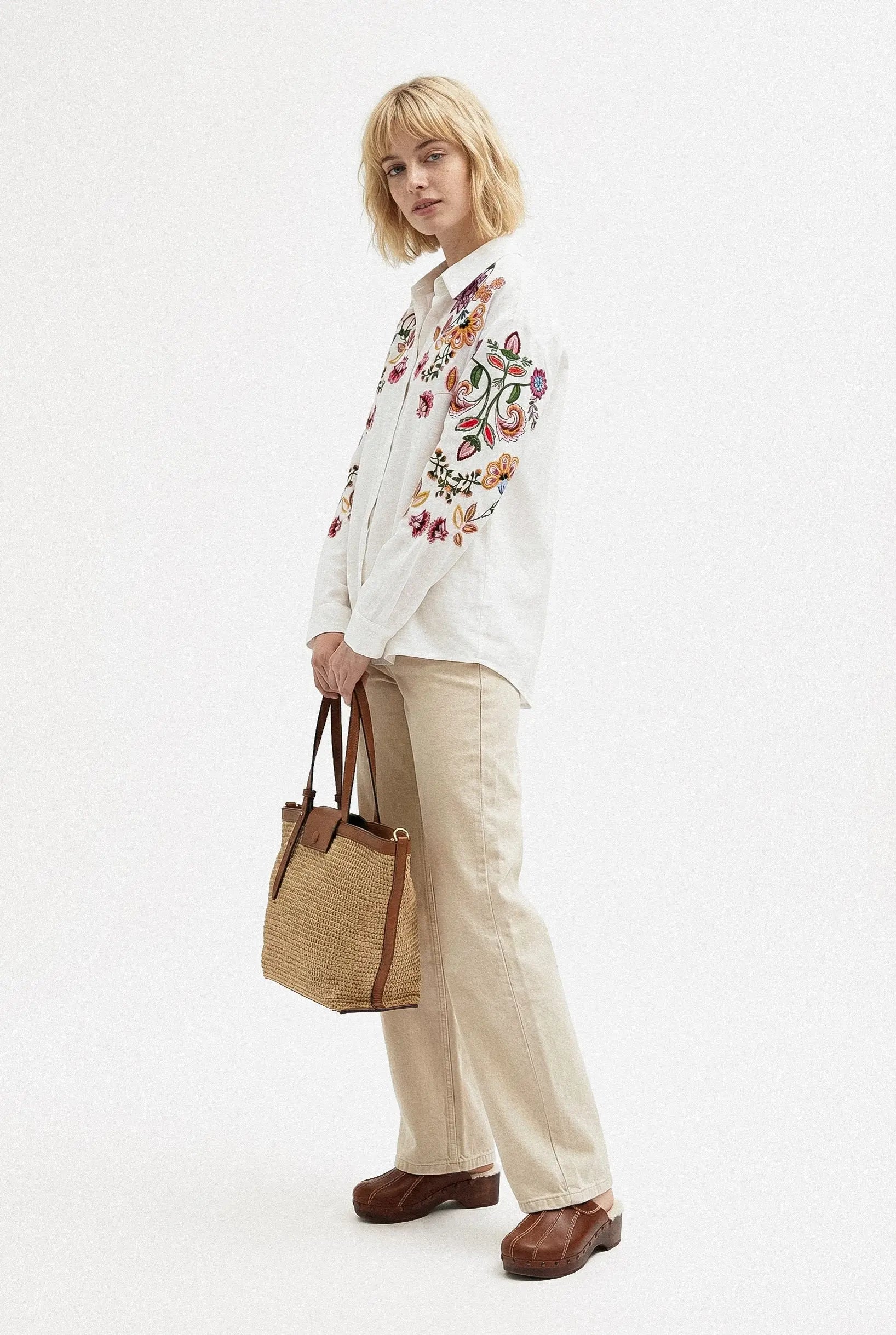 CHEMISE BRODÉE IRIS Not specified